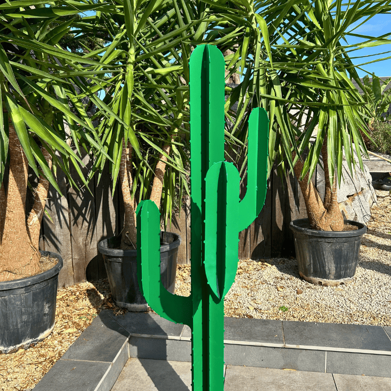 Cactus en métal 3 branches S